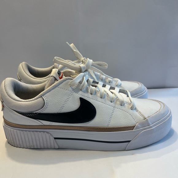 Nike Court Legacy 
White/Black 
Women’s Size 10
Gently used - Picture 2 of 5